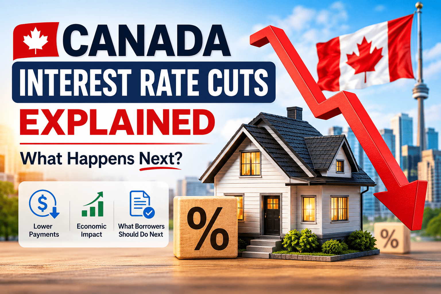 canada interest rate cut Outline