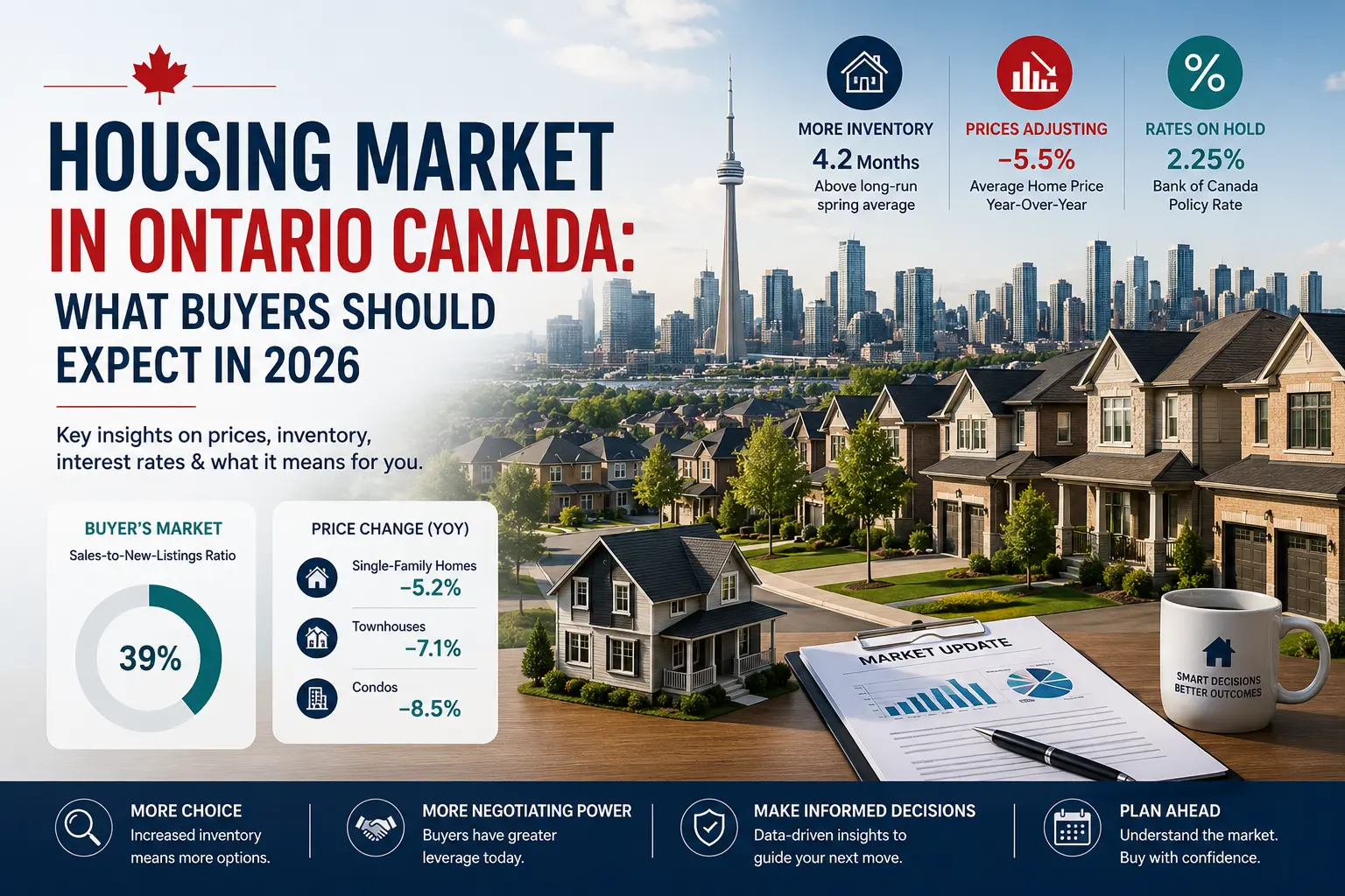Housing Market in Ontario Canada: What Buyers Should Expect in 2026